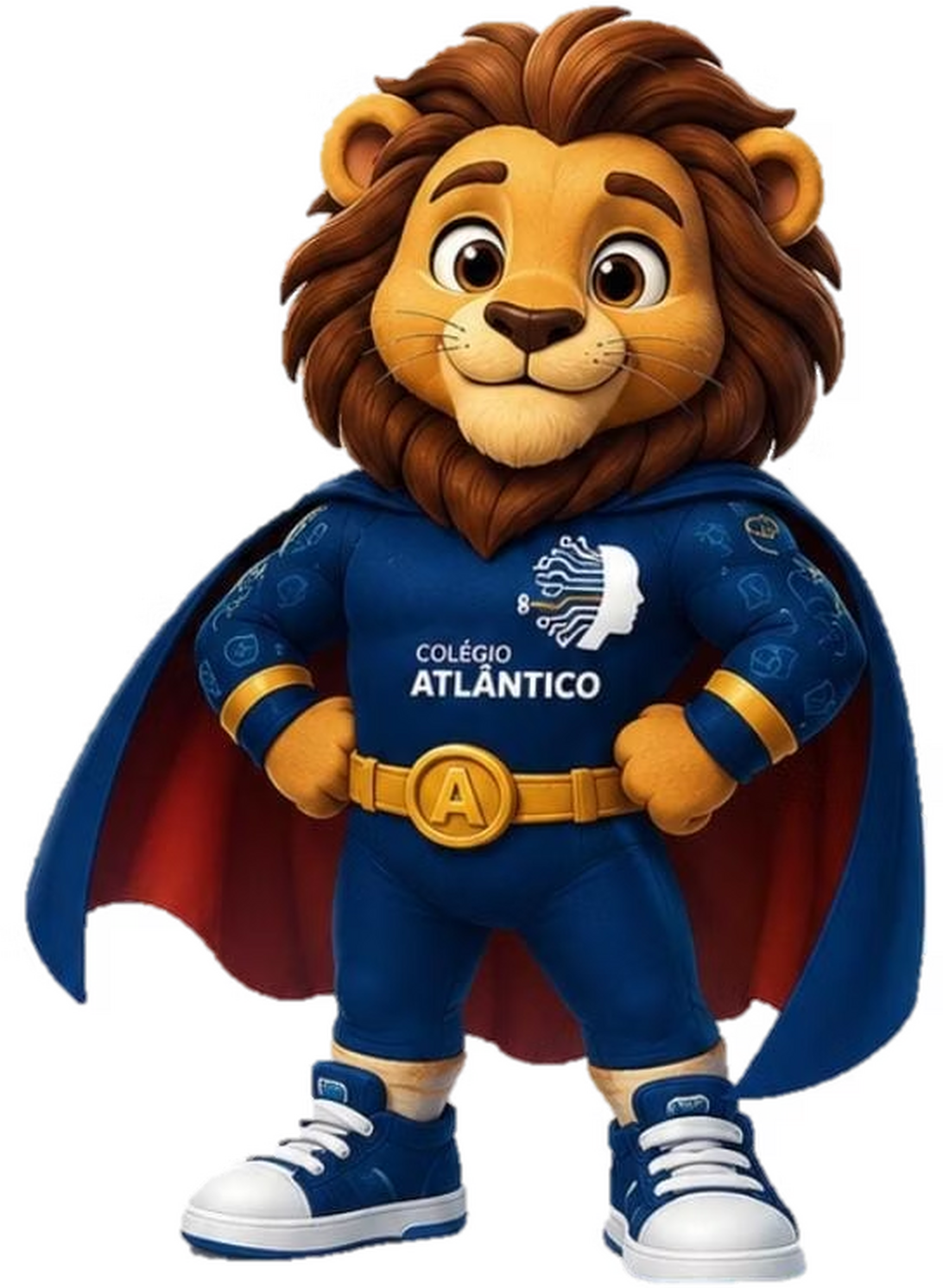 Super Atlântico, mascote do Colégio Atlântico